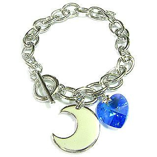 'MoonNight' September Birthstone Bracelet - Sapphire 'MoonNight' September Birthstone Bracelet - Sapphire