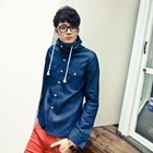 Sample - Hooded Denim Shirt