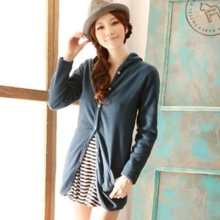 Hooded Long Cardigan Hooded Long Cardigan