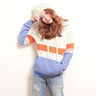 ZOO - Color-Block Hooded Pullover