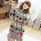 Tokyo Fashion - Polka-Dot Sweater Dress