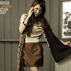PUFFY - Color-Block Short Sleeve Dress