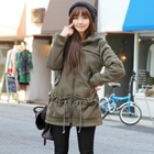 Celli Girl - Drawstring-Waist Zip Hoodie