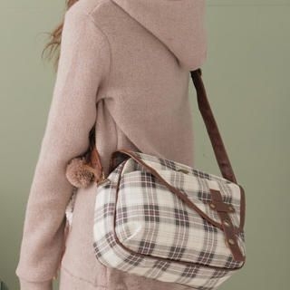 Plaid Messenger Bag Plaid Messenger Bag