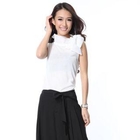 O.SA - Bow-Accent Sleeveless Knit Top