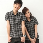 MR.PARK - Short-Sleeve Plaid Shirt