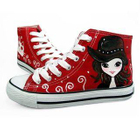 HVBAO - High-Top Printed Sneakers