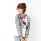 ageha@shibuya - Leopard-Print Cropped Hoodie