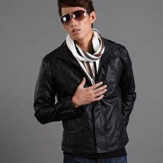 Faux-Leather Jacket Faux-Leather Jacket
