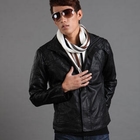 Men SP - Faux-Leather Jacket