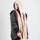 Ando Store - Pompom-Accent Knit Beanie