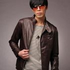 Men SP - Faux-Leather Jacket