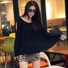 PUFFY - Inset Cutout-Shoulder Top Dress