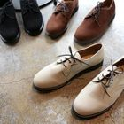 ITSBOY - Faux-Suede Lace-Up Loafers