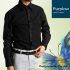 Purplow - Rose Patterned Long Sleeve in Black
