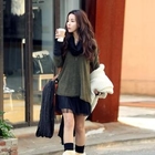 REDOPIN - Set: Knit Top + Knit Circle Scarf