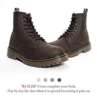 Lace-Up Ankle Boots