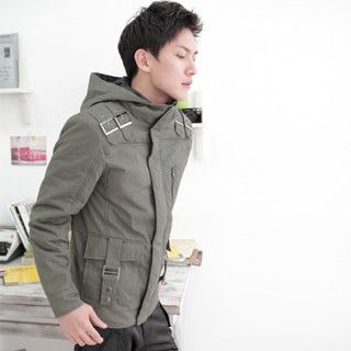 Hooded Zip-Up Jacket