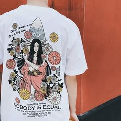 Soulcity - 印花短袖T恤 Soulcity - 印花短袖T恤
