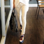 cocostar - Zip-Accent Skinny Pants