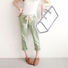 Tokyo Fashion - Pleated Pants with Sash