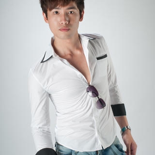 Contrast-Trim Dress Shirt Contrast-Trim Dress Shirt