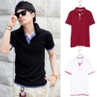 GARMA - Contrast-Trim Polo Shirt