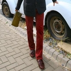 TRIPLE K - Straight-Cut Corduroy Pants