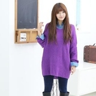 Celli Girl - V-Neck Long Knit Sweater
