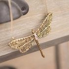 CatWorld - Rhinestone Dragonfly Pendant