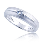 Chow Sang Sang - 900 Platinum Diamond Ring
