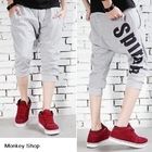 Monkey Shop - Cropped Cotton Pants