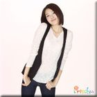 prischu - Open Knit Long Sleeve Top