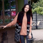 ROSE - Nordic-Patterned Scarf