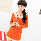 59 Seconds - Peter Pan Collar Knit Top