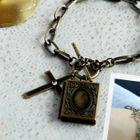 MyLittleThing - Vintage Bible Locket Bracelet MyLittleThing - Vintage Bible Locket Bracelet