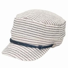 GRACE - Rope-Accent Striped Casquette