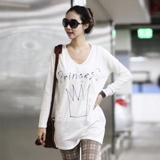 Print Long T-Shirt Print Long T-Shirt