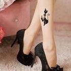 SHY SHY - Cat Print Tights