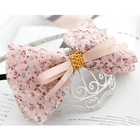 Fit-to-Kill - Chiffon Flora Bow Hairband -Pink