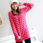 Tokyo Fashion - Dual-Pocket Striped Top