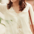 Ringnor - Faux Pearl Bow Necklace