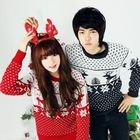 AROOKI - Nordic-Pattern Sweater