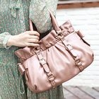 19th Street - Convertible Shirred Belted Satchel