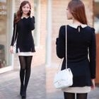 Envy Look - Sequined Collar A-Line Dress