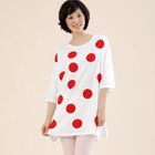 prischu - Polka-Dot Tee-Shirt Dress