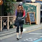 REDOPIN - Set: Color-Block Sweatshirt + Sweatpants
