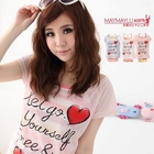 Maymaylu Dreams - Set: Short-Sleeve Print Tee + Striped Camisole