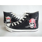 HVBAO - 'Skull' High-Top Sneakers