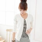 eFashion - Round-Neck Cardigan